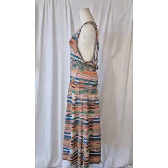 Anthropologie Daily Practice Womens Colorblock Knit Sweater Dress Large - Picture 7 of 10